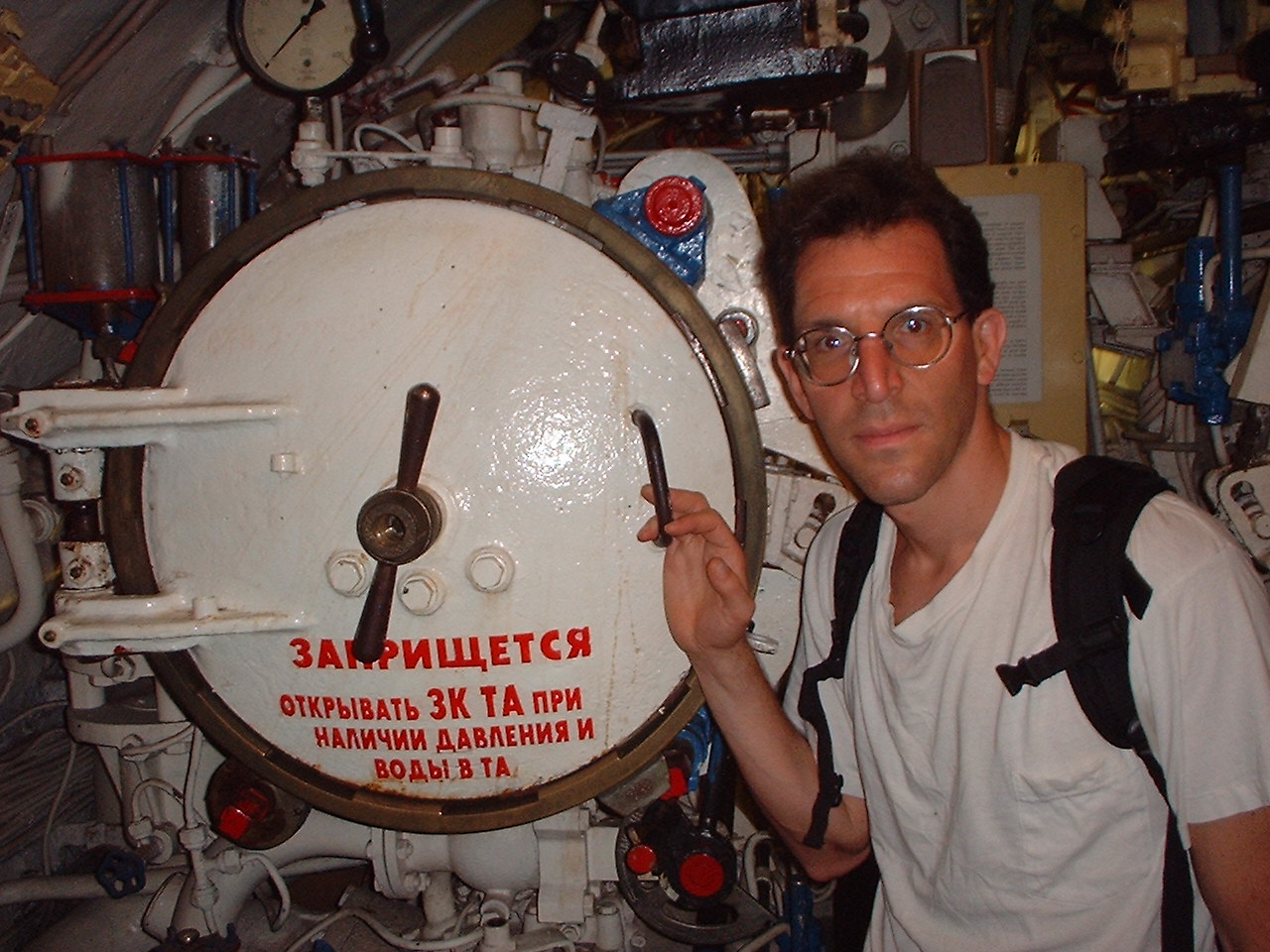 On a Soviet submarine, San Diego